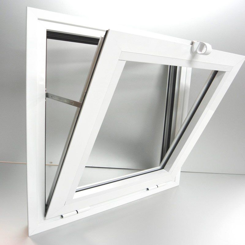 Ventana abatible de aluminio